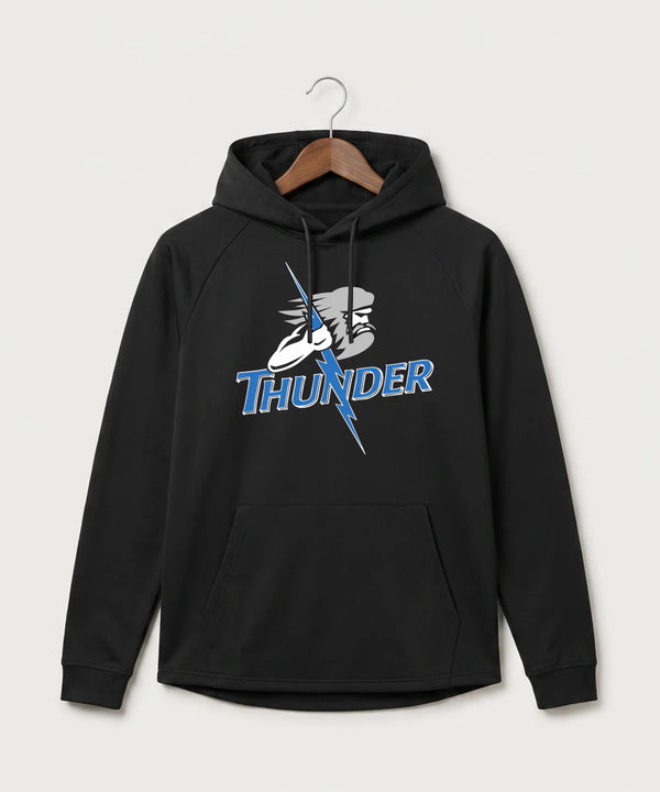 Long Prairie Grey Eagle High School Volleyball (Girls) - Black Hoodie - Full Front