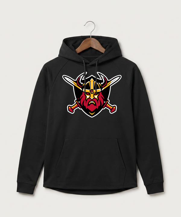 Mille Lacs High School Football (Boys) - Black Hoodie - Full Front