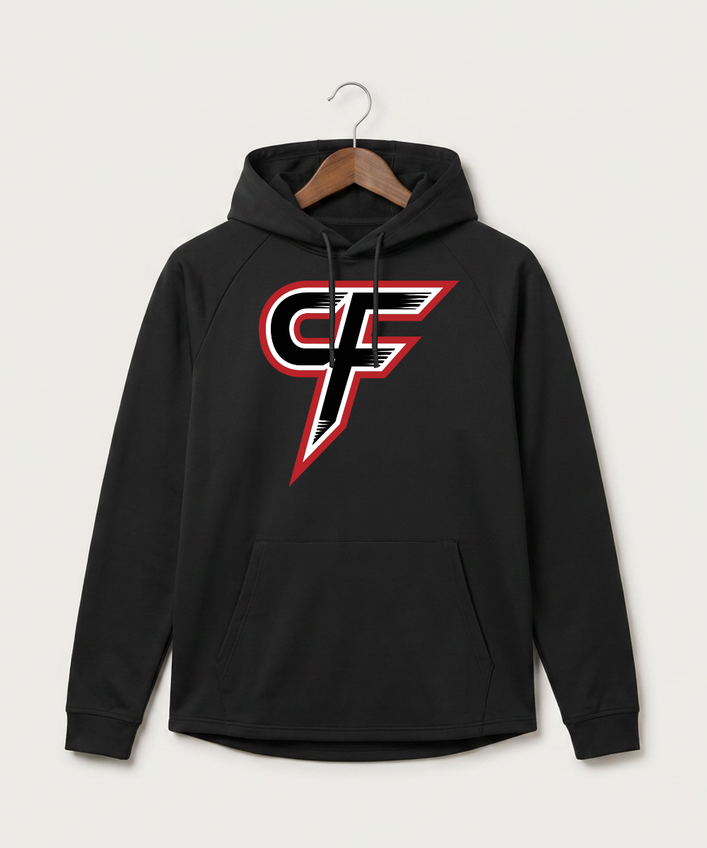 Cannon Falls High School Volleyball (Girls) - Black Hoodie - Full Front