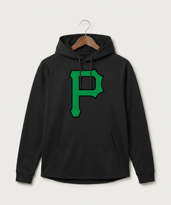 Pipestone Area High School Football (Boys) - Black Hoodie - Full Front