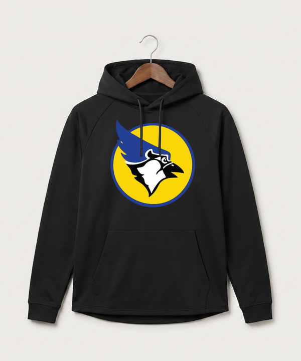 Waseca High School Football (Boys) - Black Hoodie - Full Front