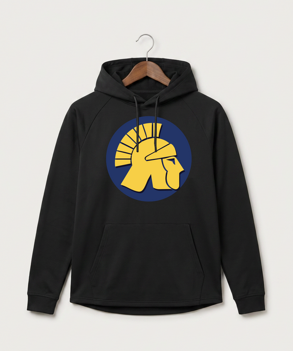 Wausau West High School Cheer - Black Hoodie - Full Front