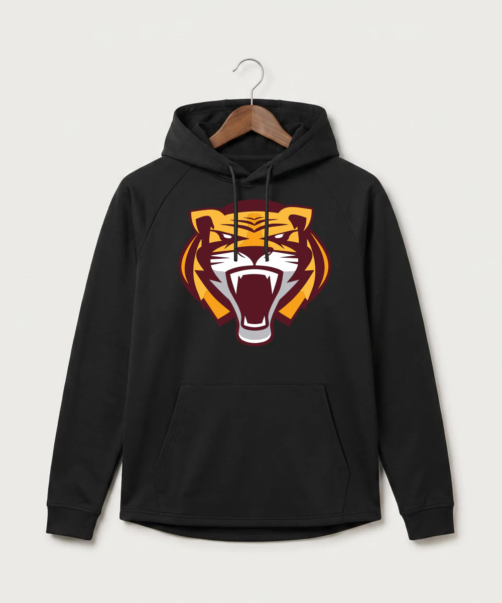 Stewartville High School Football (Boys) - Black Hoodie - Full Front