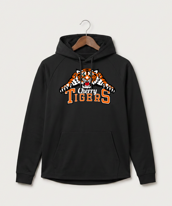 Cherry High School Athletics Coed - Black Hoodie - Full Front