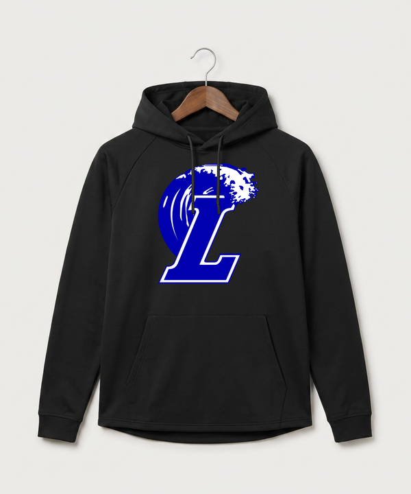 Lakeview High School Football (Boys) - Black Hoodie - Full Front