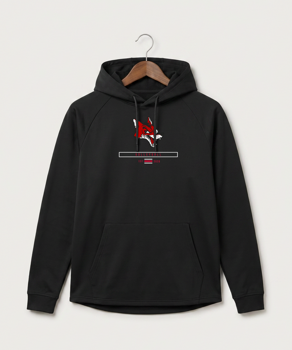 Ely Memorial High School Volleyball (Girls) - Black Hoodie - Full Front