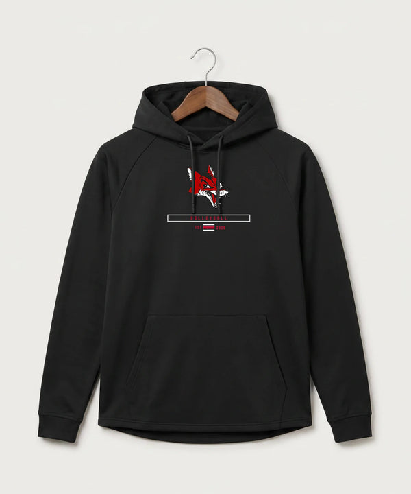 Ely Memorial High School Volleyball (Girls) - Black Hoodie - Full Front