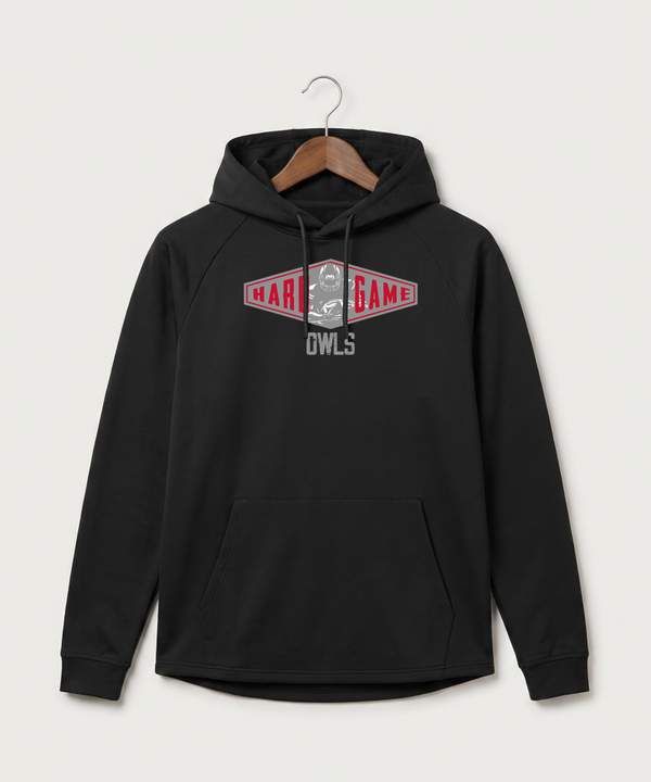 Hancock High School Football (Boys) - Black Hoodie - Full Front