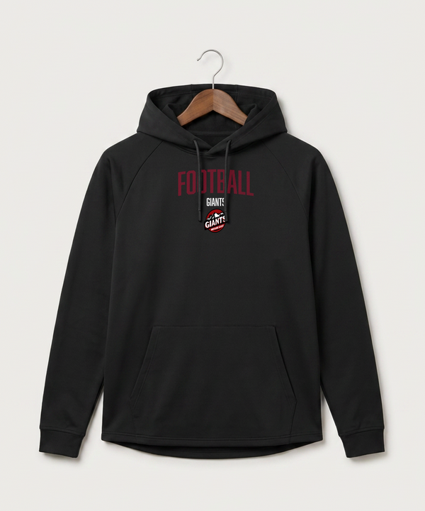 Mesabi East High School Football (Boys) - Black Hoodie - Full Front