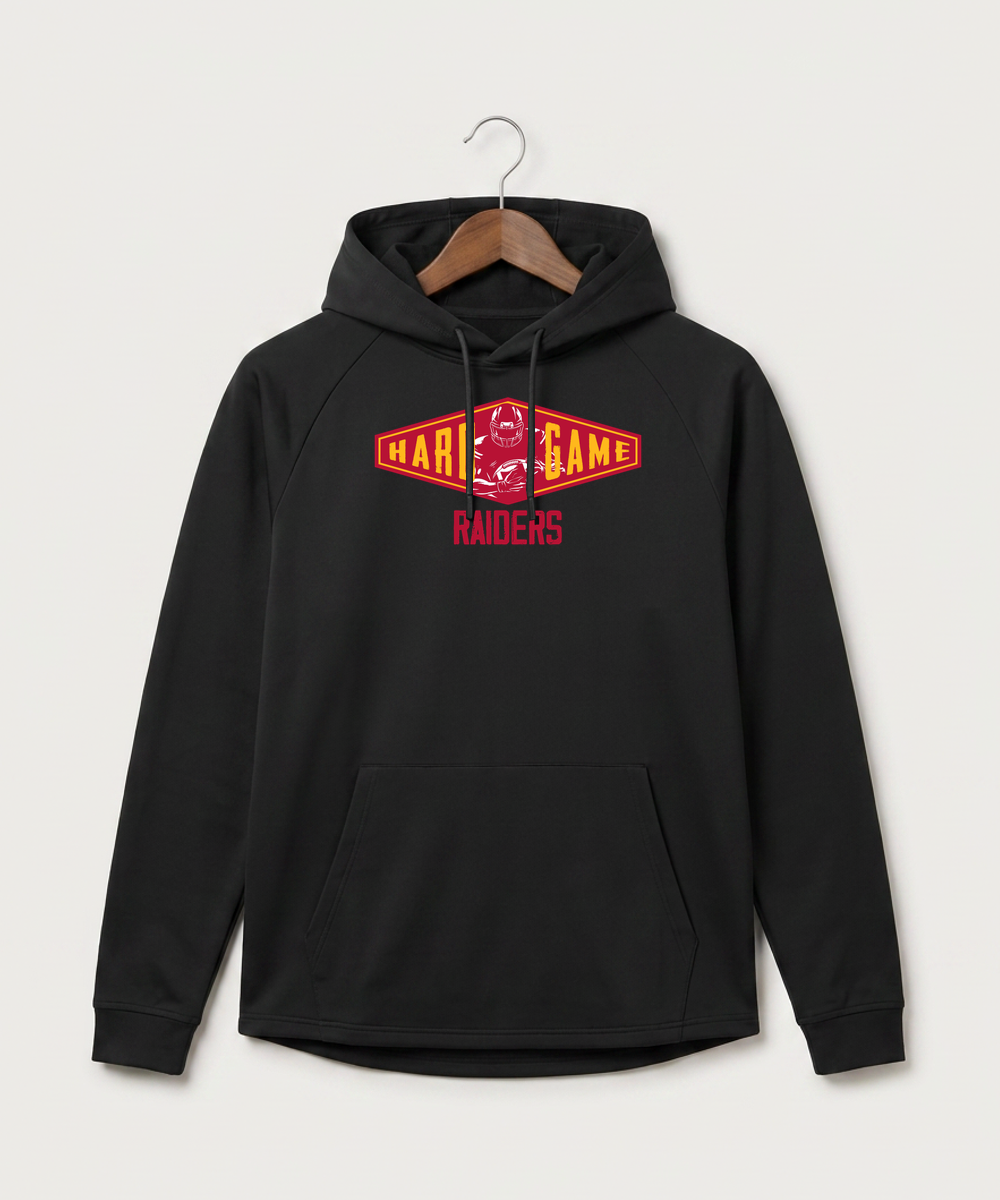 Mille Lacs High School Football (Boys) - Black Hoodie - Full Front