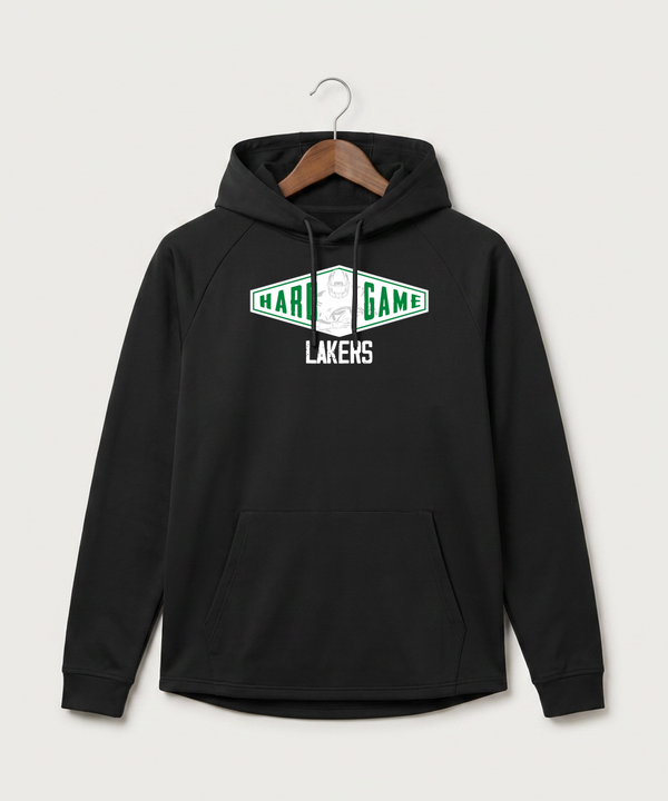 Minnewaska Area High School Football (Boys) - Black Hoodie - Full Front