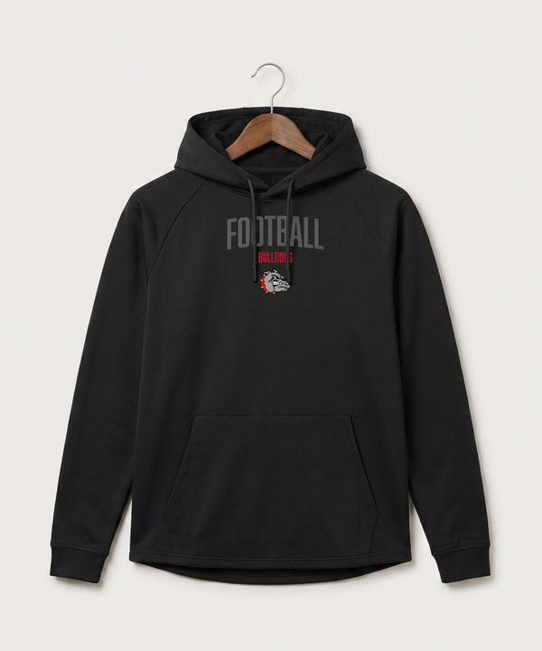 Otter Tail Central Football (Boys) - Black Hoodie - Full Front
