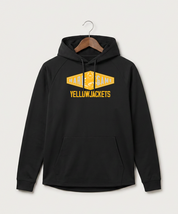 Perham High School Football (Boys) - Black Hoodie - Full Front