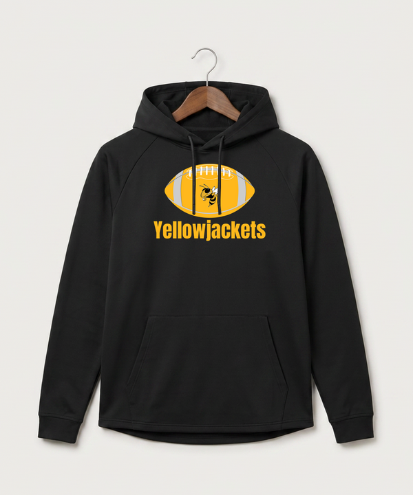 Perham High School Football (Boys) - Black Hoodie - Full Front