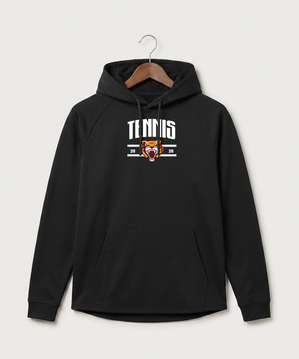 Stewartville High School Tennis (Coed) - Black Hoodie - Full Front