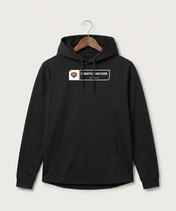 Stewartville High School Tennis (Coed) - Black Hoodie - Full Front