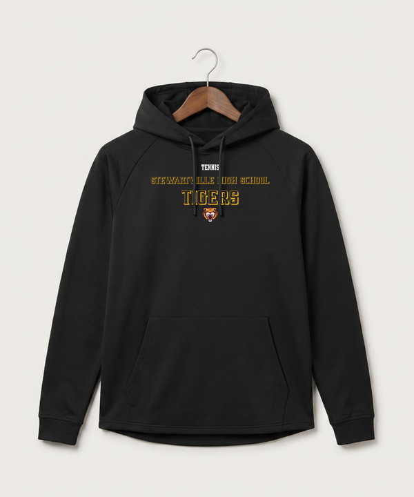 Stewartville High School Tennis (Coed) - Black Hoodie - Full Front