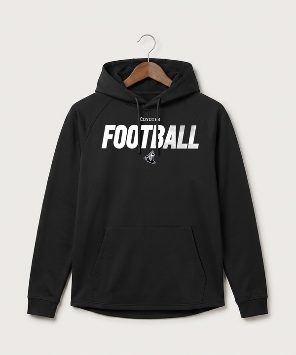 Heron Lake-Okabena High School Football (Boys) - Black Hoodie - Full Front