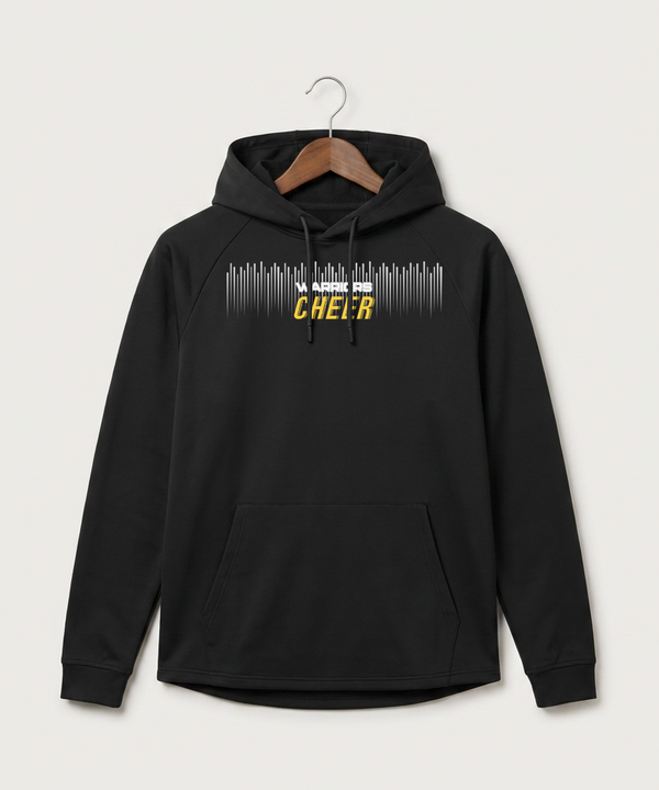 Wausau West High School Cheer - Black Hoodie - Full Front