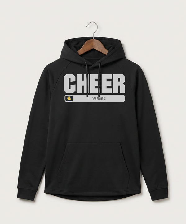 Wausau West High School Cheer - Black Hoodie - Full Front
