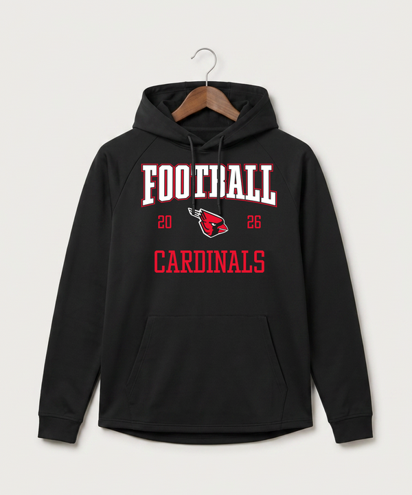 Forreston Football - Black Hoodie - Full Front