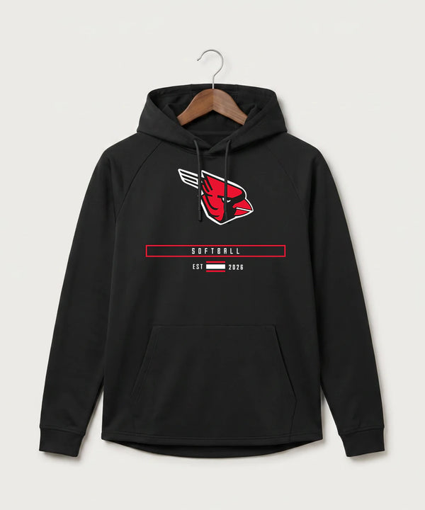 Forreston Softball - Black Hoodie - Full Front