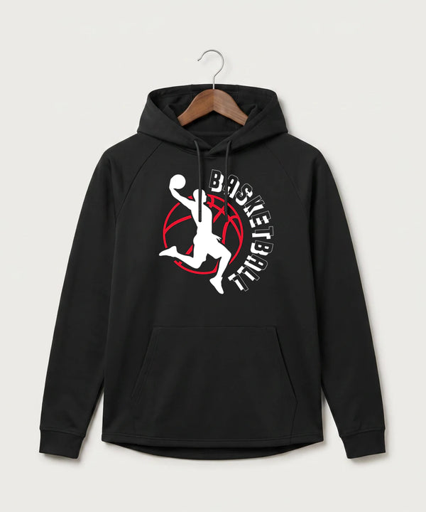 Forreston Basketball - Black Hoodie - Full Front