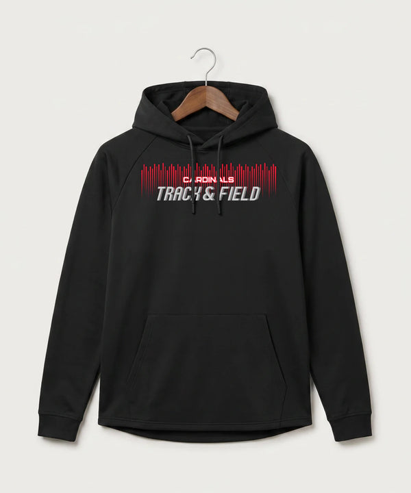 Forreston Track and Field - Black Hoodie - Full Front