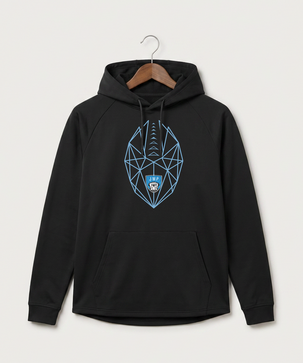 Janesville Waldorf Pemberton Football (Boys) - Black Hoodie - Full Front