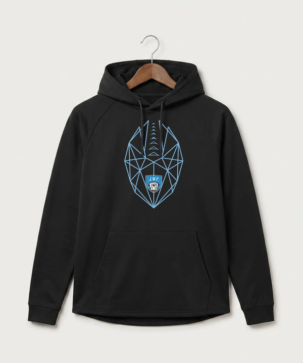 Janesville Waldorf Pemberton Football (Boys) - Black Hoodie - Full Front