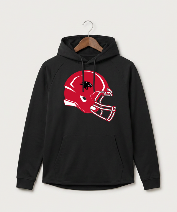 Nrheg Panthers High School Football (Boys) - Black Hoodie - Full Front