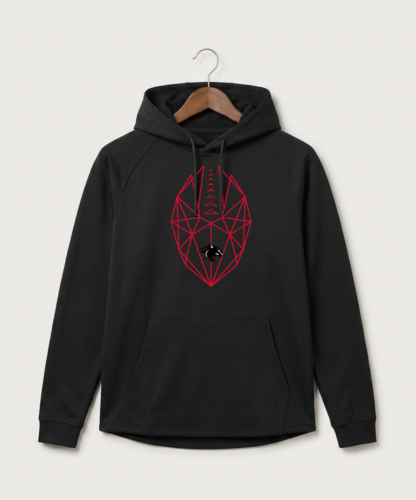 Nrheg Panthers High School Football (Boys) - Black Hoodie - Full Front