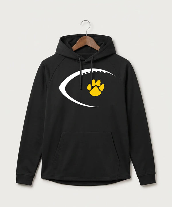Plainview Elgin Millville H S Football (Boys) - Black Hoodie - Full Front