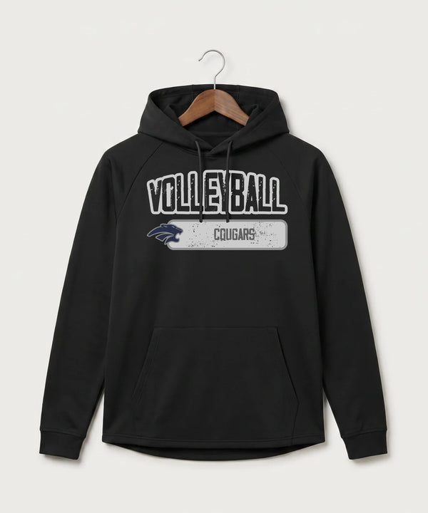 Zumbrota Mazeppa High School Volleyball (Girls) - Black Hoodie - Full Front