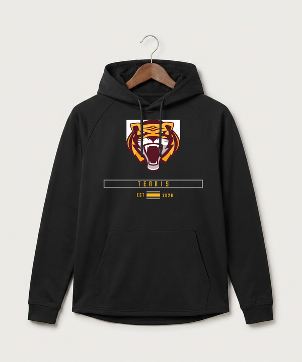 Stewartville High School Tennis (Coed) - Black Hoodie - Full Front