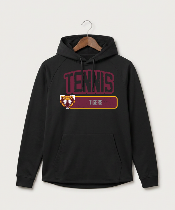 Stewartville High School Tennis (Coed) - Black Hoodie - Full Front