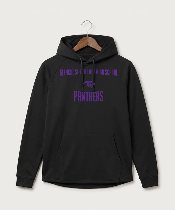 Glencoe Silver Lake High School Athletics - Black Hoodie - Full Front