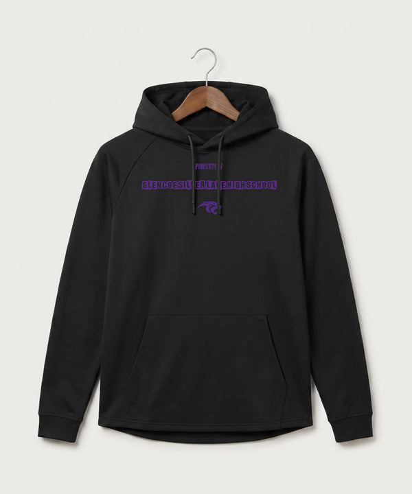 Glencoe Silver Lake High School Athletics - Black Hoodie - Full Front