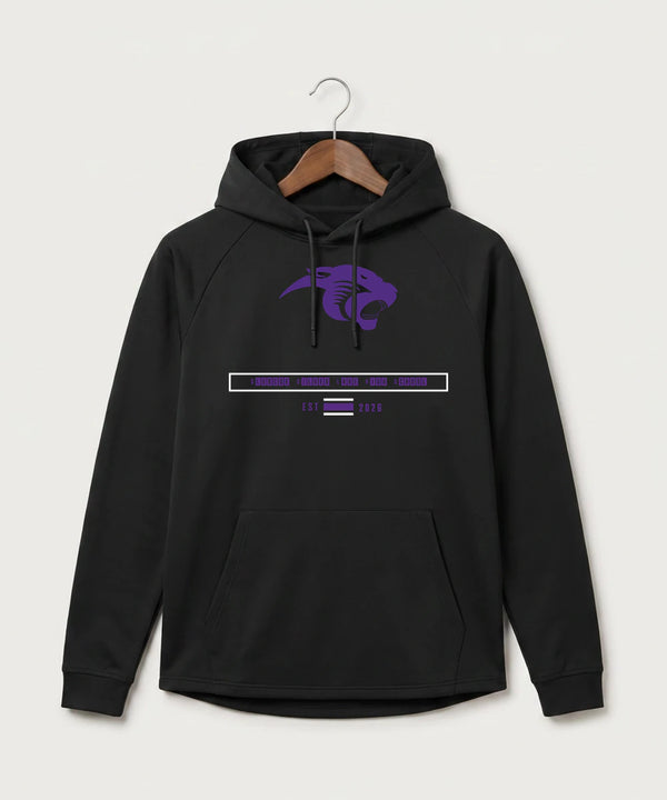 Glencoe Silver Lake High School Athletics - Black Hoodie - Full Front