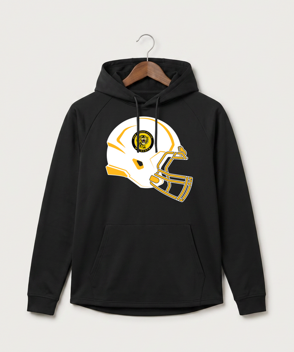 New London Spicer High School Football (Boys) - Black Hoodie - Full Front