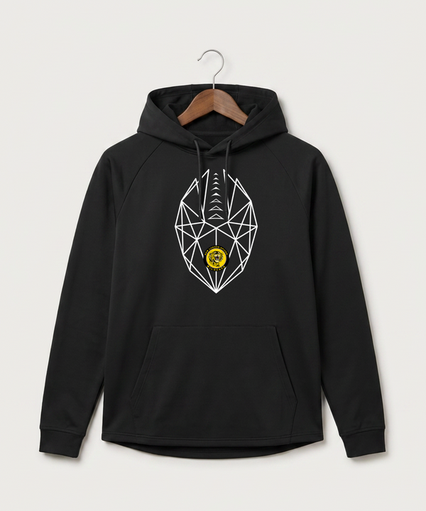 New London Spicer High School Football (Boys) - Black Hoodie - Full Front