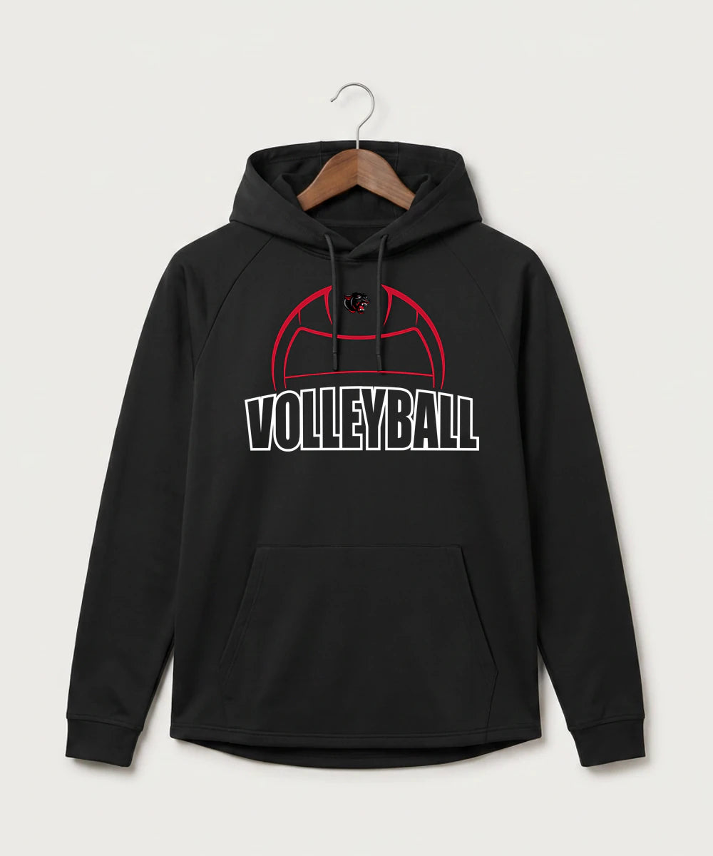 Tracy-Milroy-Balaton High School Volleyball (Girls) - Black Hoodie - Full Front