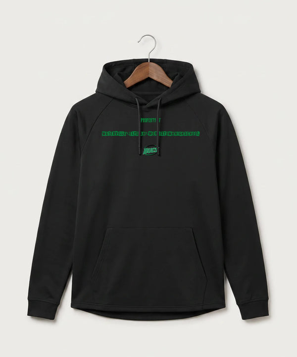 Waterville-Elysian-Morristown High School Football (Boys) - Black Hoodie - Full Front