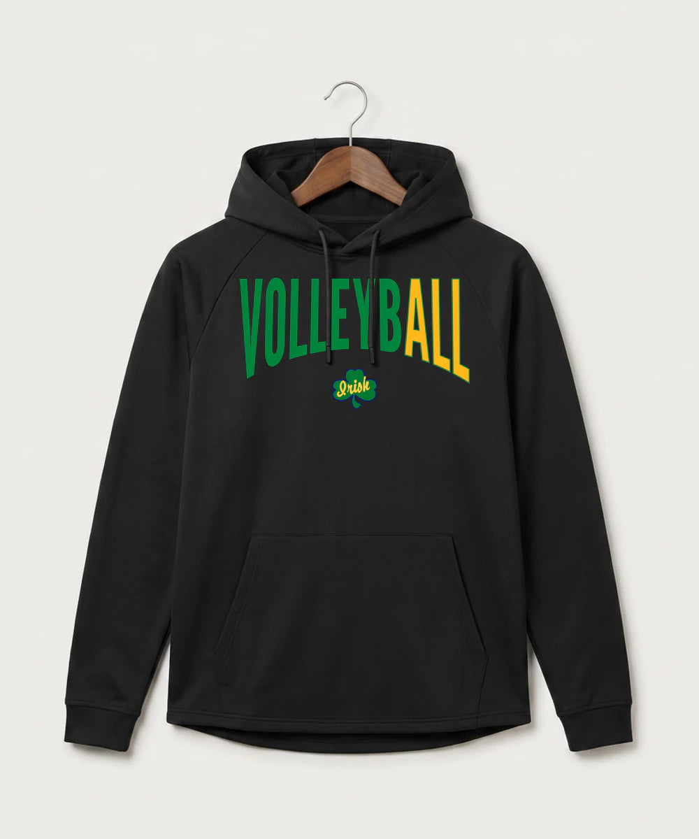 Rosemount High School Volleyball (Girls) - Black Hoodie - Full Front