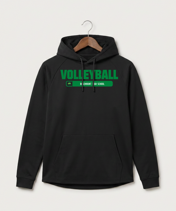 Rosemount High School Volleyball (Girls) - Black Hoodie - Full Front