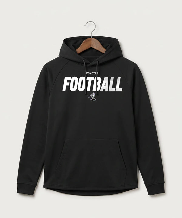 Heron Lake-Okabena High School Football (Boys) - Black Hoodie - Full Front