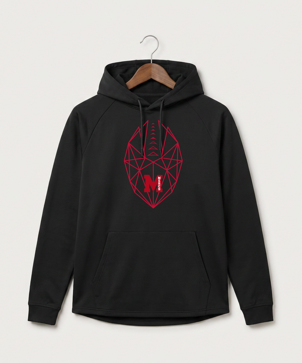 Mcgregor High School Football (Boys) - Black Hoodie - Full Front