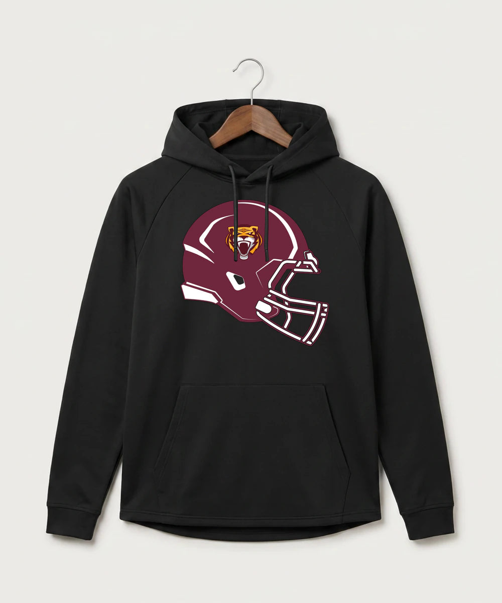 Stewartville High School Football (Boys) - Black Hoodie - Full Front