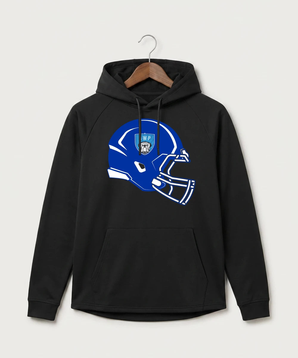 Janesville Waldorf Pemberton Football (Boys) - Black Hoodie - Full Front