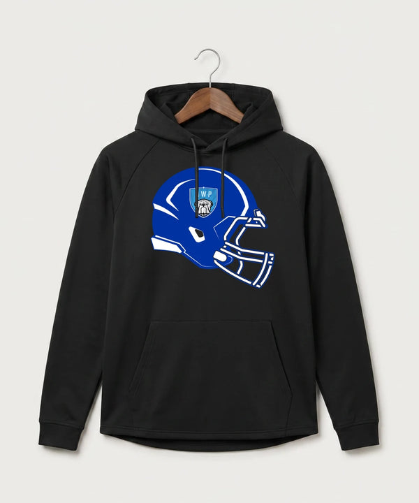 Janesville Waldorf Pemberton Football (Boys) - Black Hoodie - Full Front
